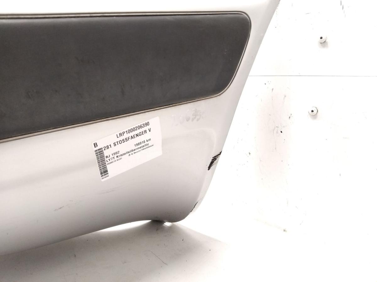 Audi 80 B4 original Sto&szlig;stange Sto&szlig;f&auml;nger vorn BJ1992 LY7T Kristallsilbermetallic