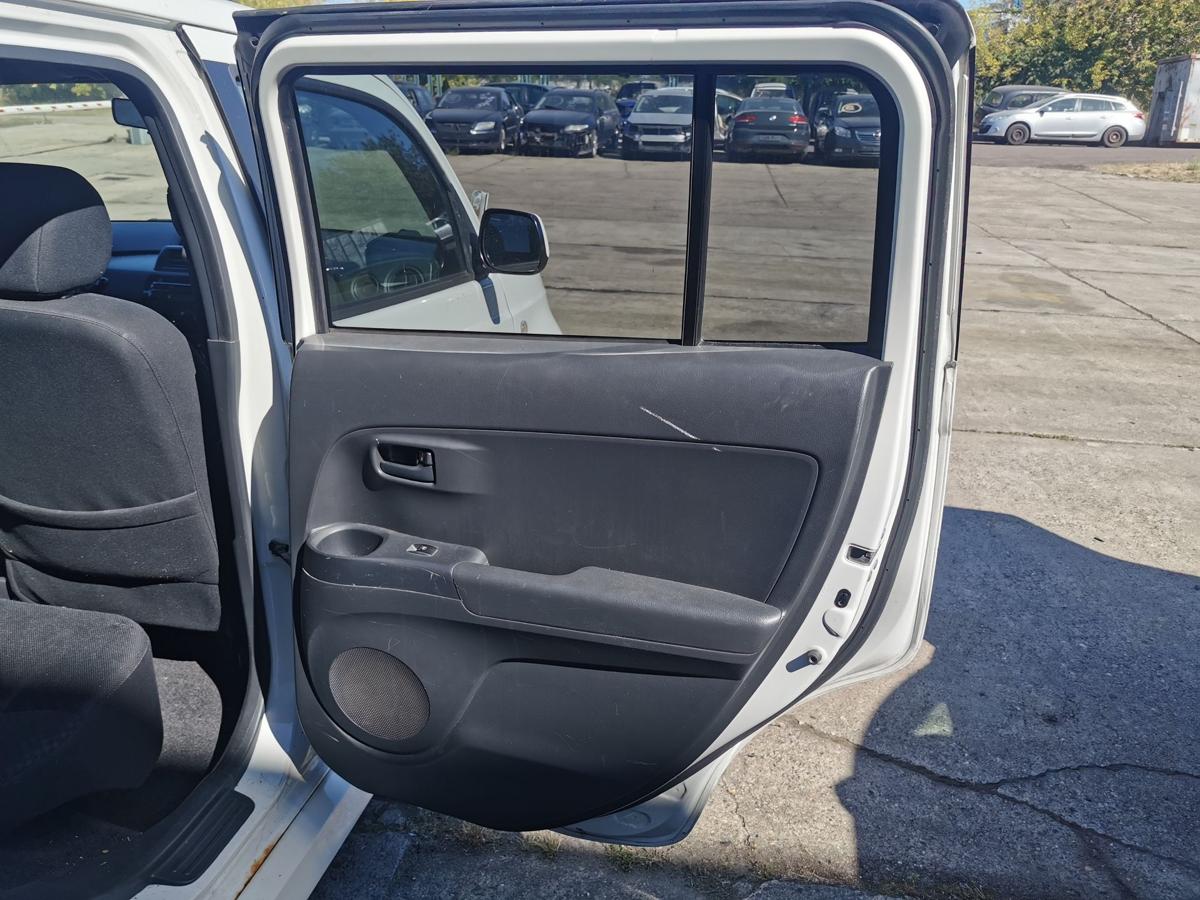 Daihatsu Materia M401 Tür Autotür Rohbautür Fondtür hinten rechts W09 White ROST