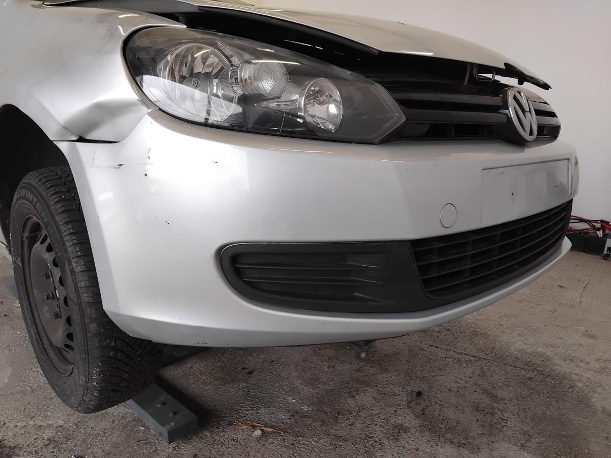 VW Golf 6 original Stoßfänger Stoßstange vorn BJ2009 Mängel LA7W reflexsilber