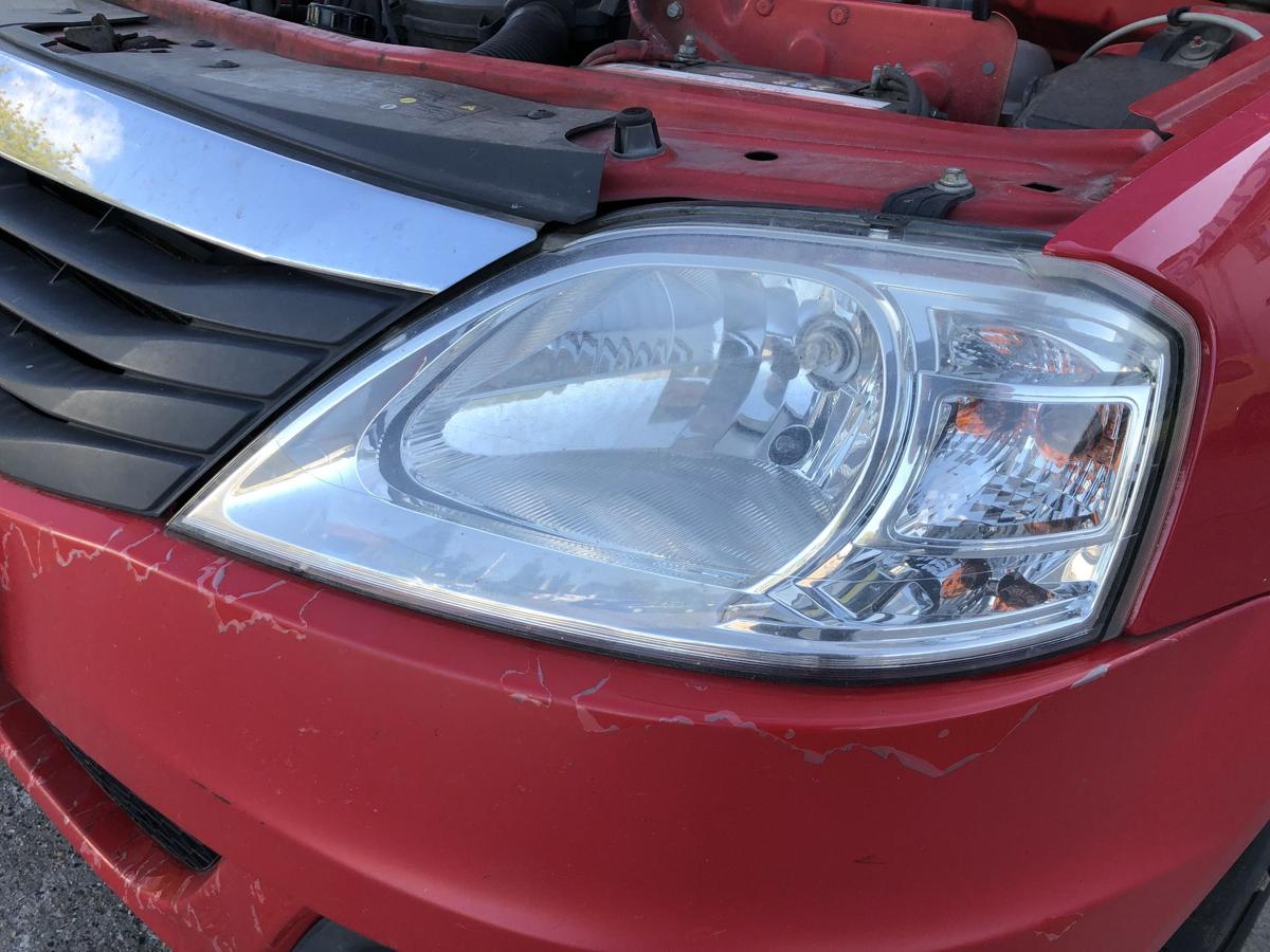 Dacia Logan MCV Scheinwerfer links Hauptscheinwerfer Halogen Facelift ab 2009