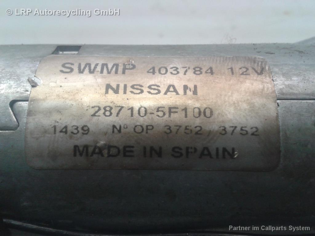 Nissan Micra 2 K11 Heckwischermotor 287105F100 403784 SWMP BJ2000