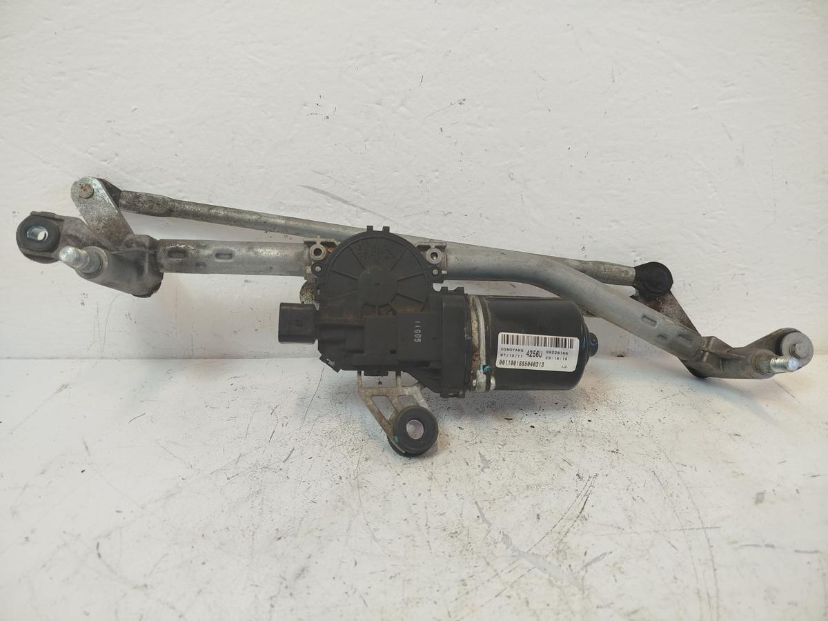 Chevrolet Spark M300 Wischergestänge mit Wischermotor Motor Wischer vorn