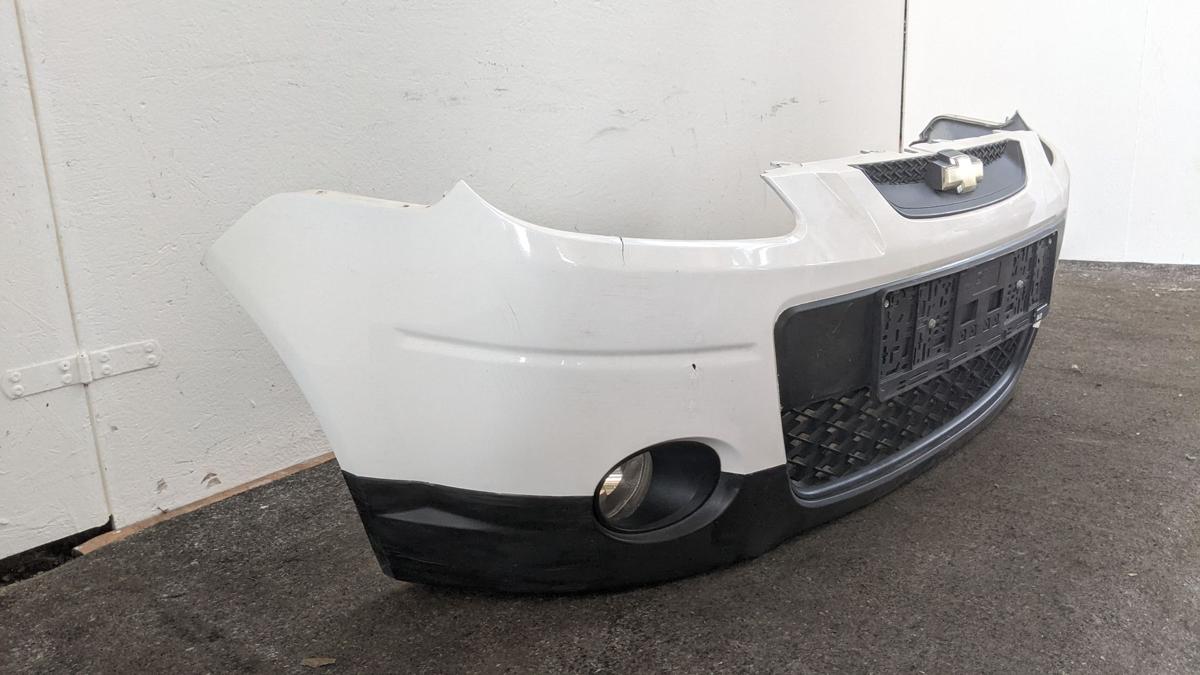 Chevrolet Matiz M200 Stoßfänger Stoßstange vorn TEXT 11U Galaxy White