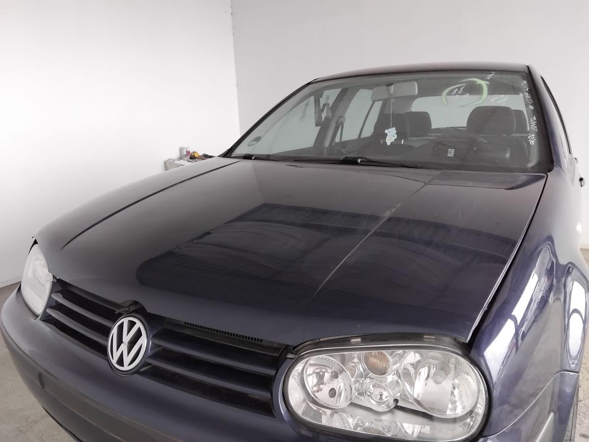 VW Golf 4 1J original Motorhaube Deckel vorn LB5N Indigoblaumetallic BJ2000