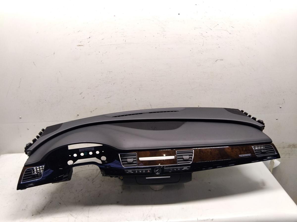 Audi A8 A8L D4 4H orig Armaturenbrett Cockpit Leder soul inkl.Display MMI BJ2015