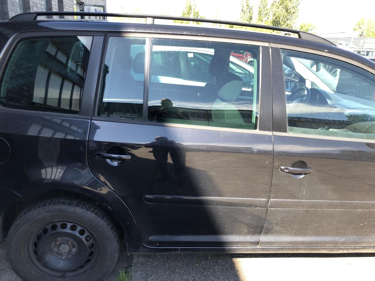 VW Touran 1T 1T1 T&uuml;r hinten rechts Fondt&uuml;r im Rohbau LC9Z Black Magic Perl