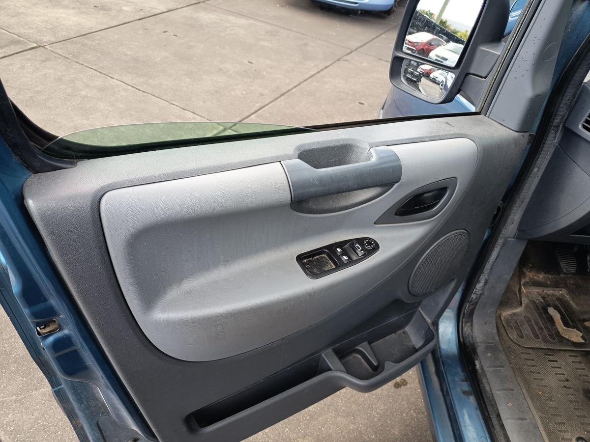 Citroen Jumpy II VF7 vor Facelift Bj 2012 orig Tür vorn links KGQ BLAU KYANOS