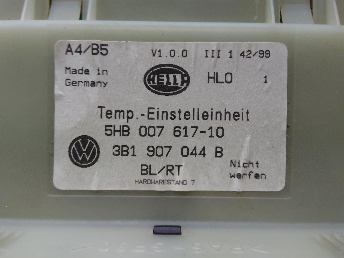 VW Passat 3B original Heizungsregulierung Klimabedienteil Klimaautomatik Bj.1999