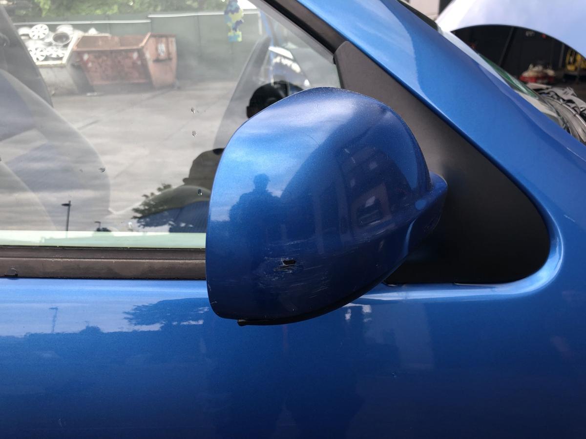 VW Polo 6N2 original Aussenspiegel rechts elektrisch A5M Mercatoblau Bj 2001