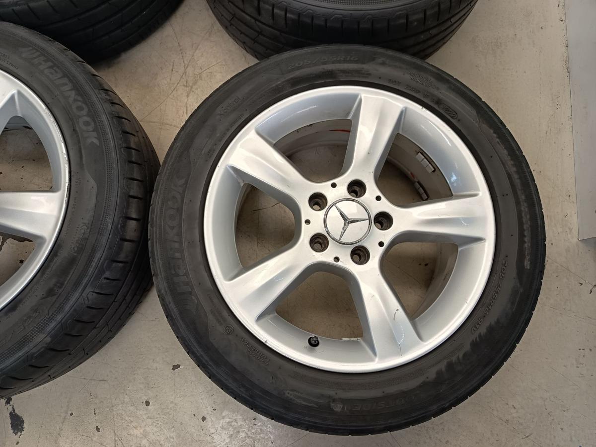 Mercedes CL 203 orig Satz Alufelgen 7x16 ET31 8x16ET32 Bj 2006