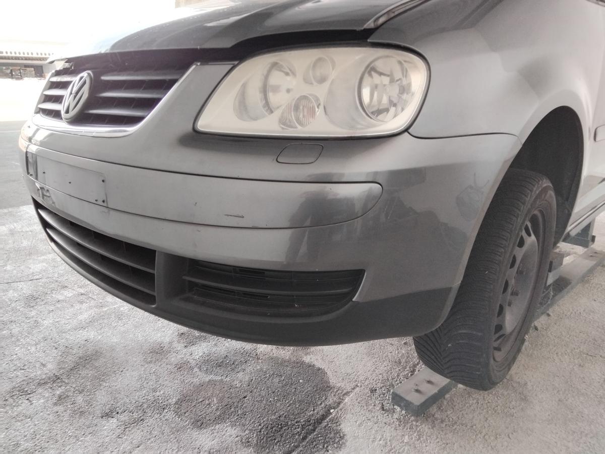 VW Touran 1T original Stoßstange Stossfänger vorn SRA BJ2004 LD7X platinumgrau