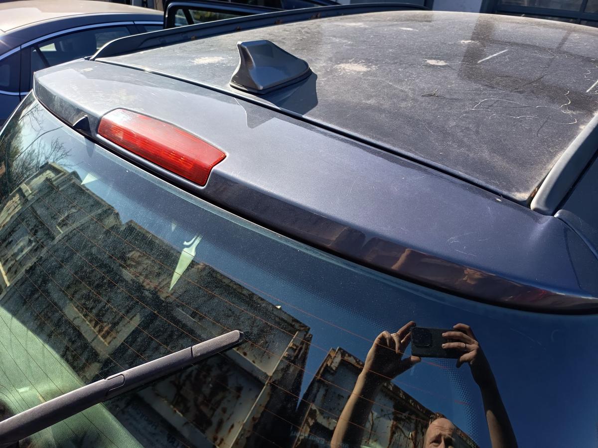 Opel Astra H Caravan original Heckklappe mit Scheibe Z168 Metroblau Bj 2006