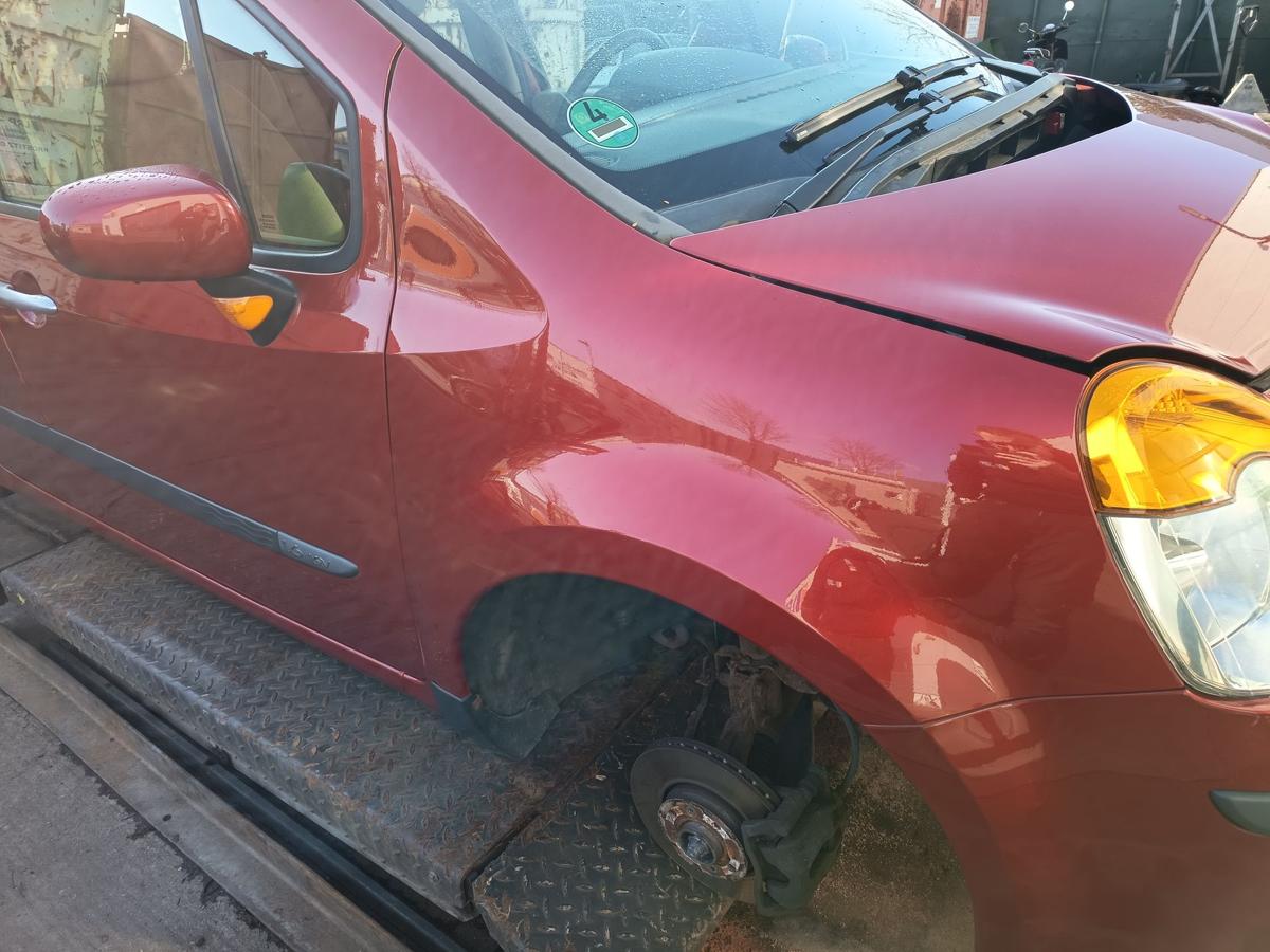 Renault Modus original Kotfl&uuml;gel rechts TEB76 Rot vor Facelift Bj 2005