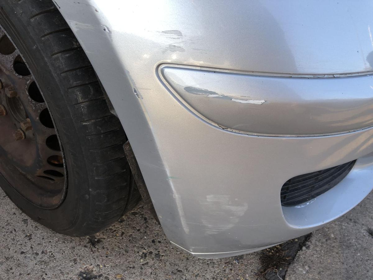 Mercedes A-Klasse W169 Sto&szlig;f&auml;nger vorn Frontsch&uuml;rze Classis 761 Polarsilber -08