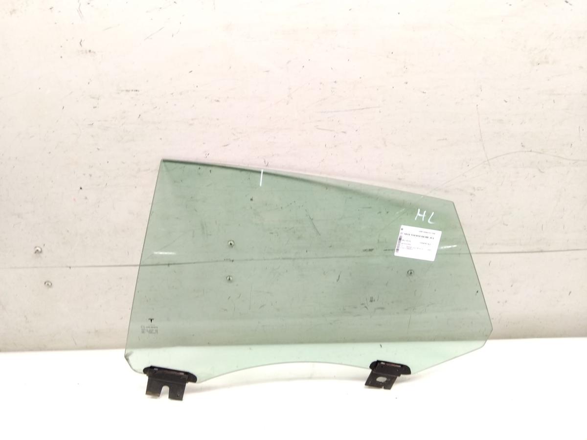 Tesla Model S P85D original T&uuml;rscheibe hinten links gr&uuml;ncolor BJ2014