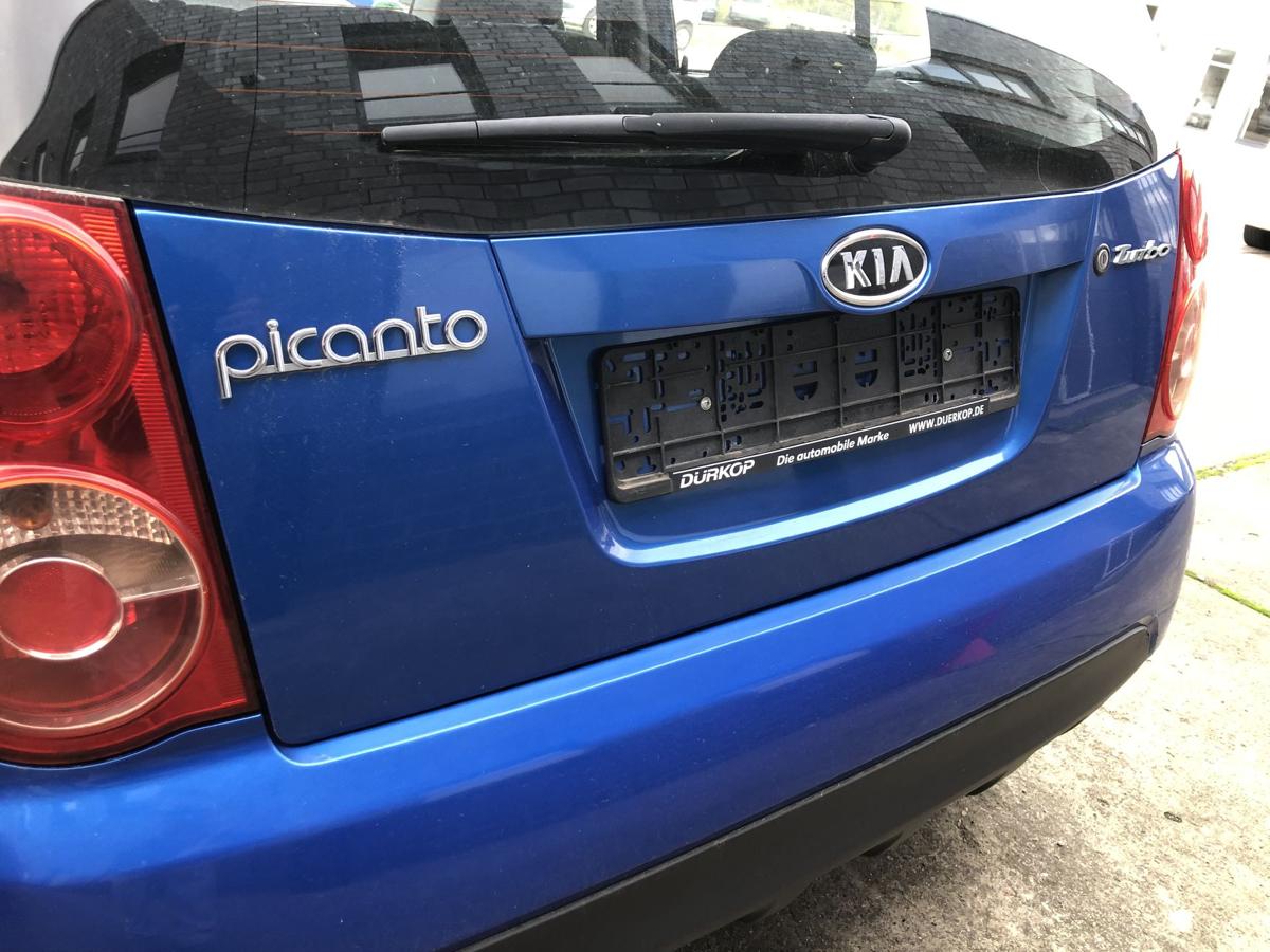 Kia Picanto BA ab 2007 Heckklappe Kofferraumklappe Heckdeckel C0 Cool Blue