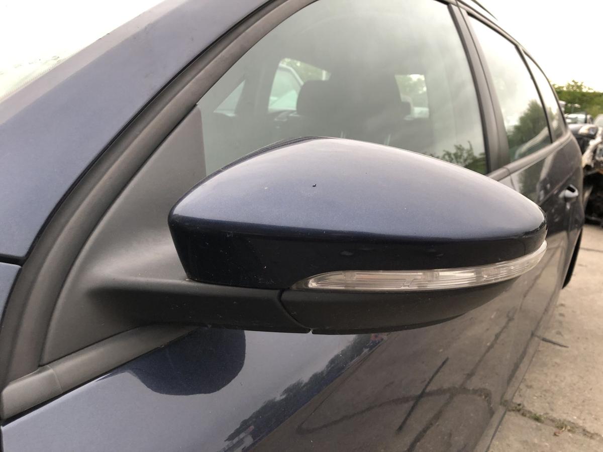VW Passat 3C B7 Variant Au&szlig;enspiegel links Spiegel R&uuml;ckspiegel elektrisch LH5X
