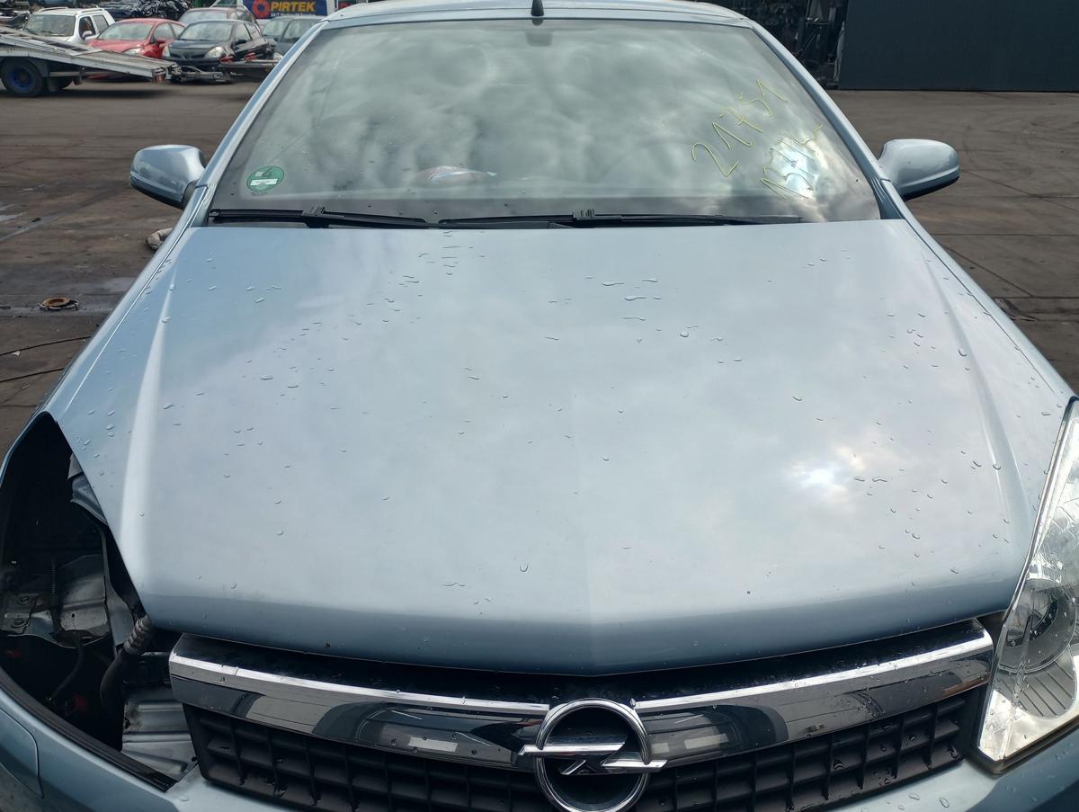 Opel Astra H TwinTop orig Motorhaube Klappe Front Z21C Aeroblau Bj 08