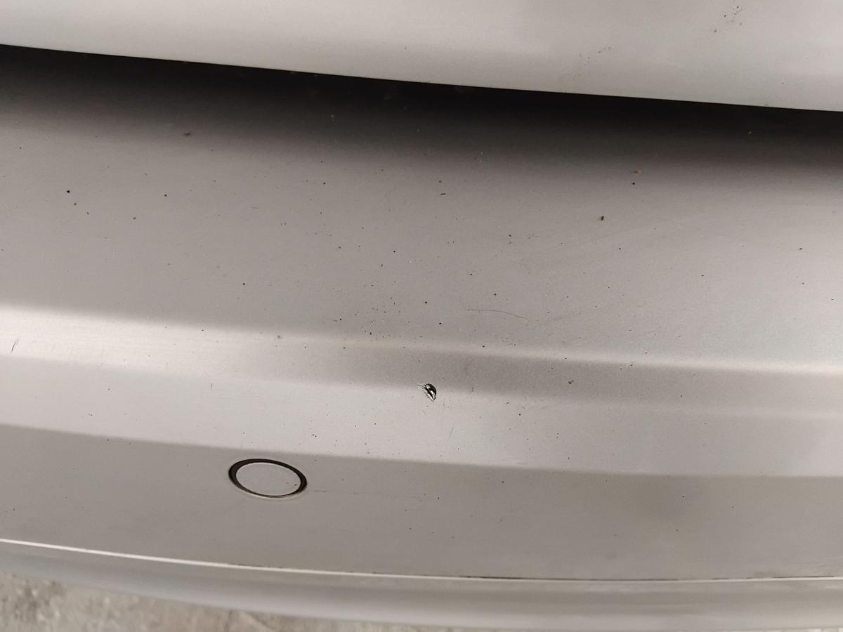 Opel Meriva B original Stoßfänger Stoßstange hinten GAN argonsilber PDC BJ2012