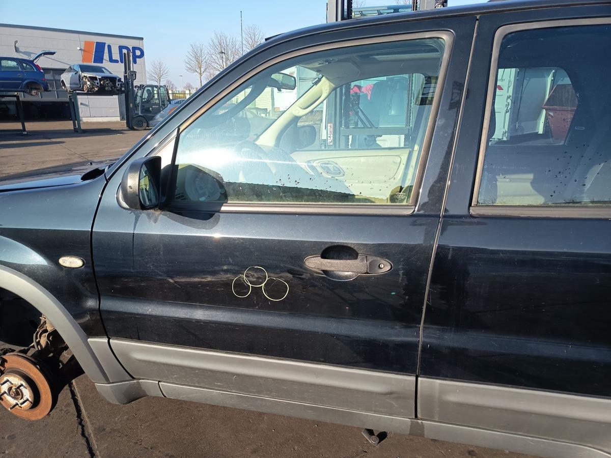 Ford Maverick II original T&uuml;r vorn links Fahrer Ebonyschwarz Bj 2005