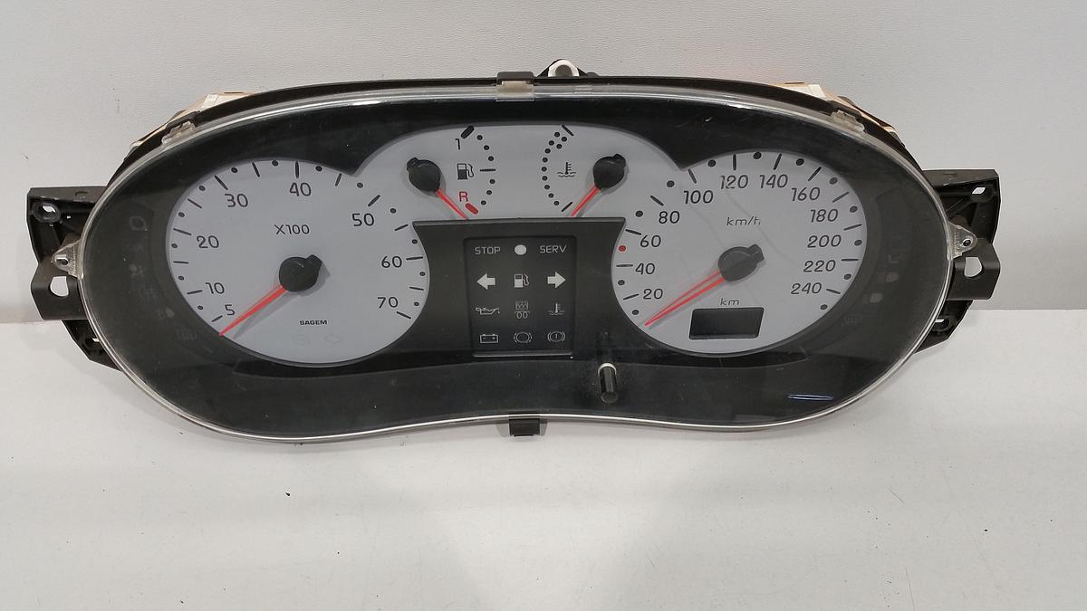 Renault Clio II orig Kombiinstrument Tacho 1149ccm 43kw Bj 2000 7700436472