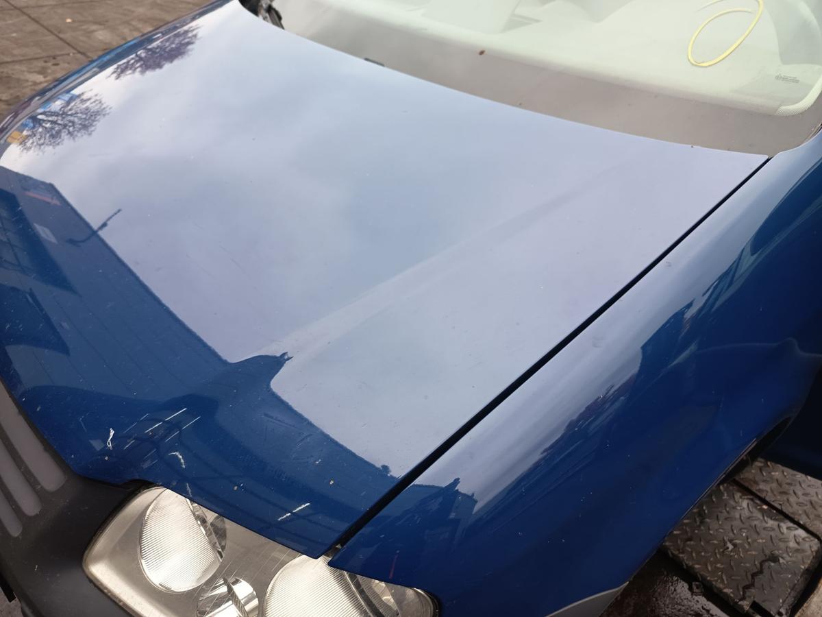 VW Caddy 2K Life bis 2010 orig Motorhaube Deckel vorn LL5M Indienblau