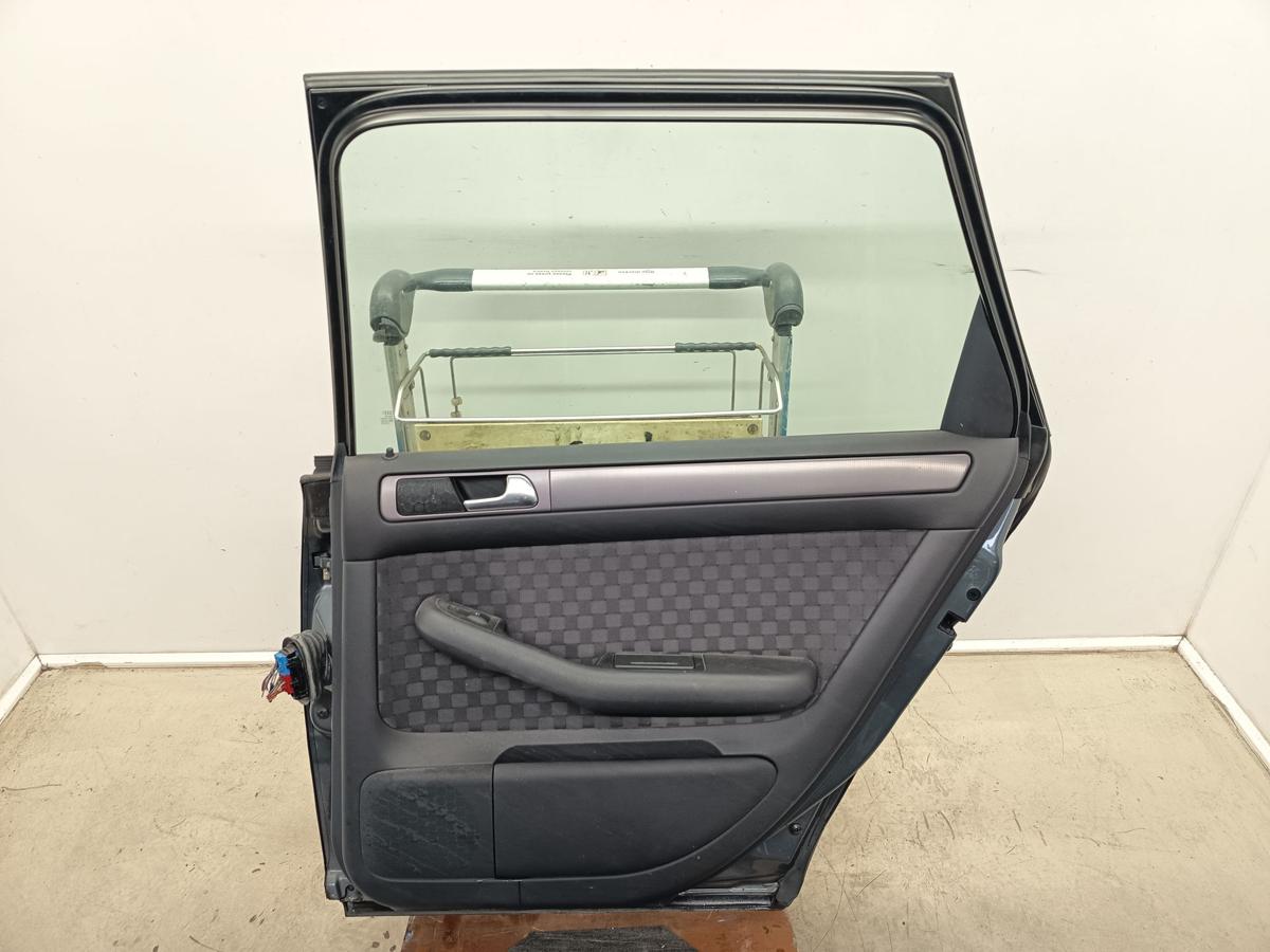 Audi A6 4B Kombi orig T&uuml;r hinten rechts LX7Z Delfingrau Metallic Baujahr 2003