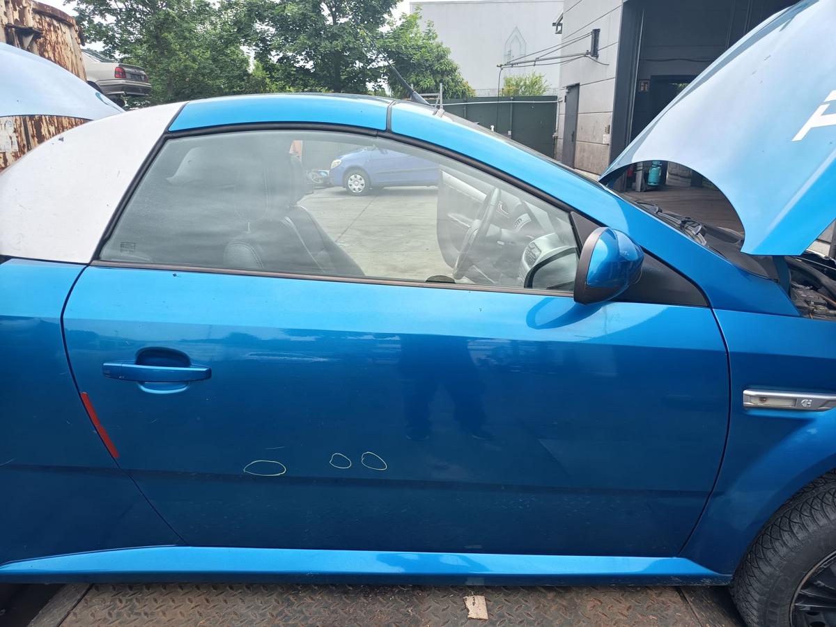 Opel Tigra Twintop original T&uuml;r rechts Beifahrer Rohbau Z21H Antiguablau Bj 2007