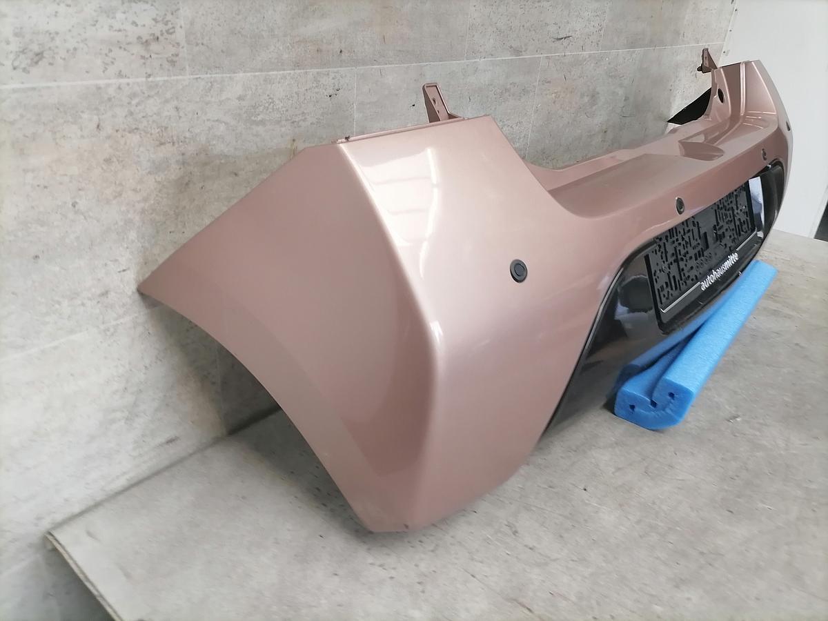 Renault Twingo 2 Stoßstange hinten Stoßfänger TENNK Rose Boheme Metallic BJ2011