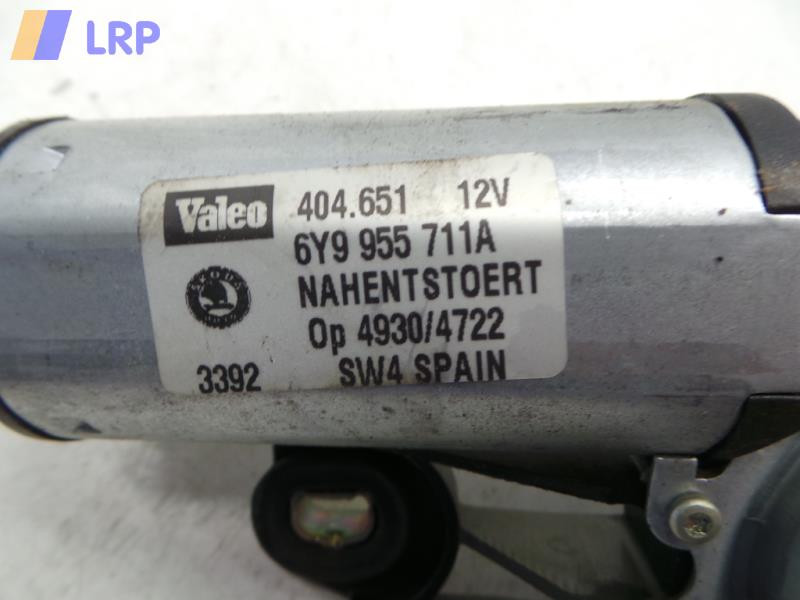 Skoda Fabia 6Y BJ2003 Motor Heckwischer Kombi 6Y9955711A 404651 VALEO