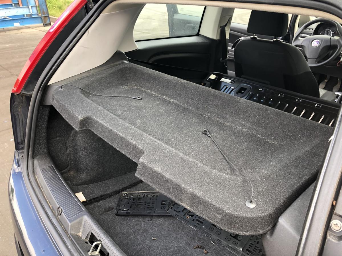 Fiat Grande Punto 199 original Hutablage Abdeckung Koffer/Laderaum schwarz Bj 09