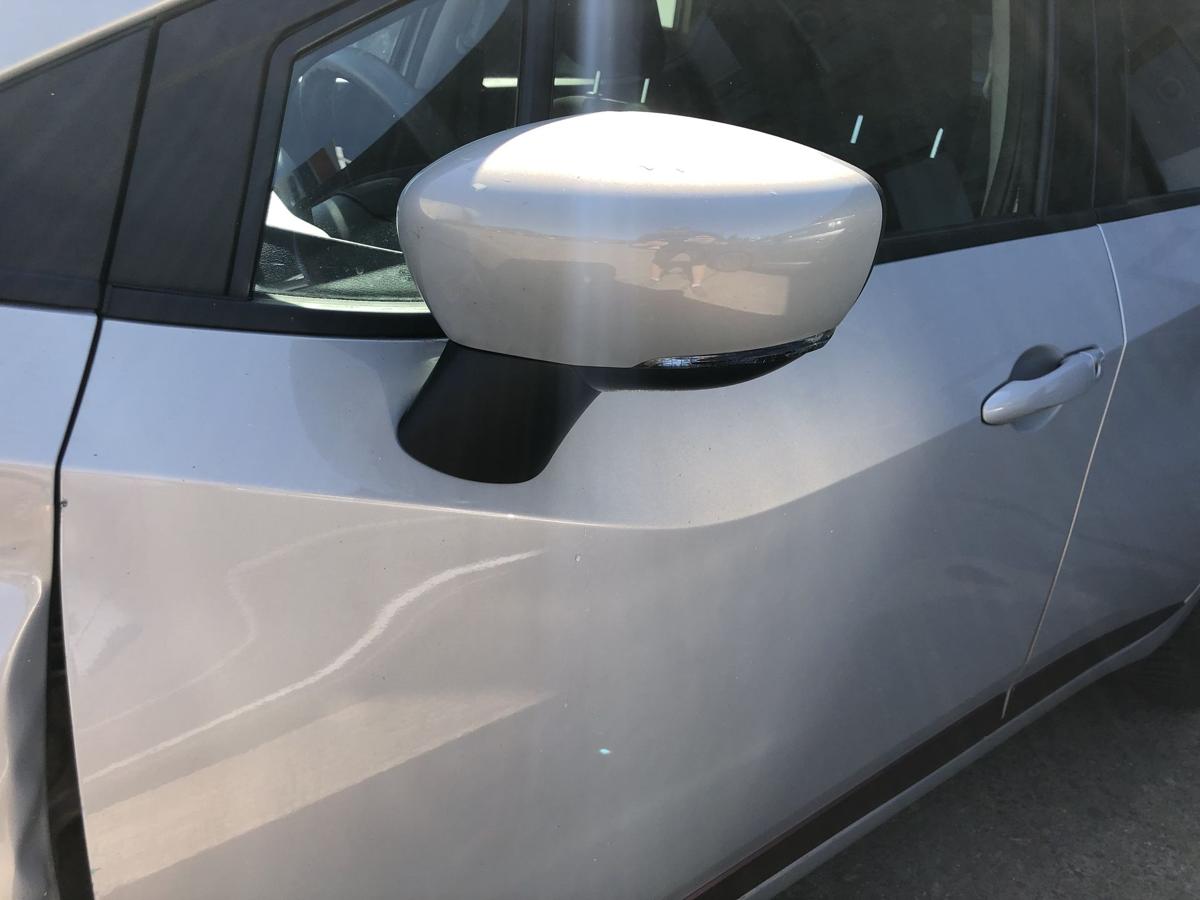 Nissan Micra K14 Tür vorn links Fahrertür im Rohbau KNV Warm Silver Met