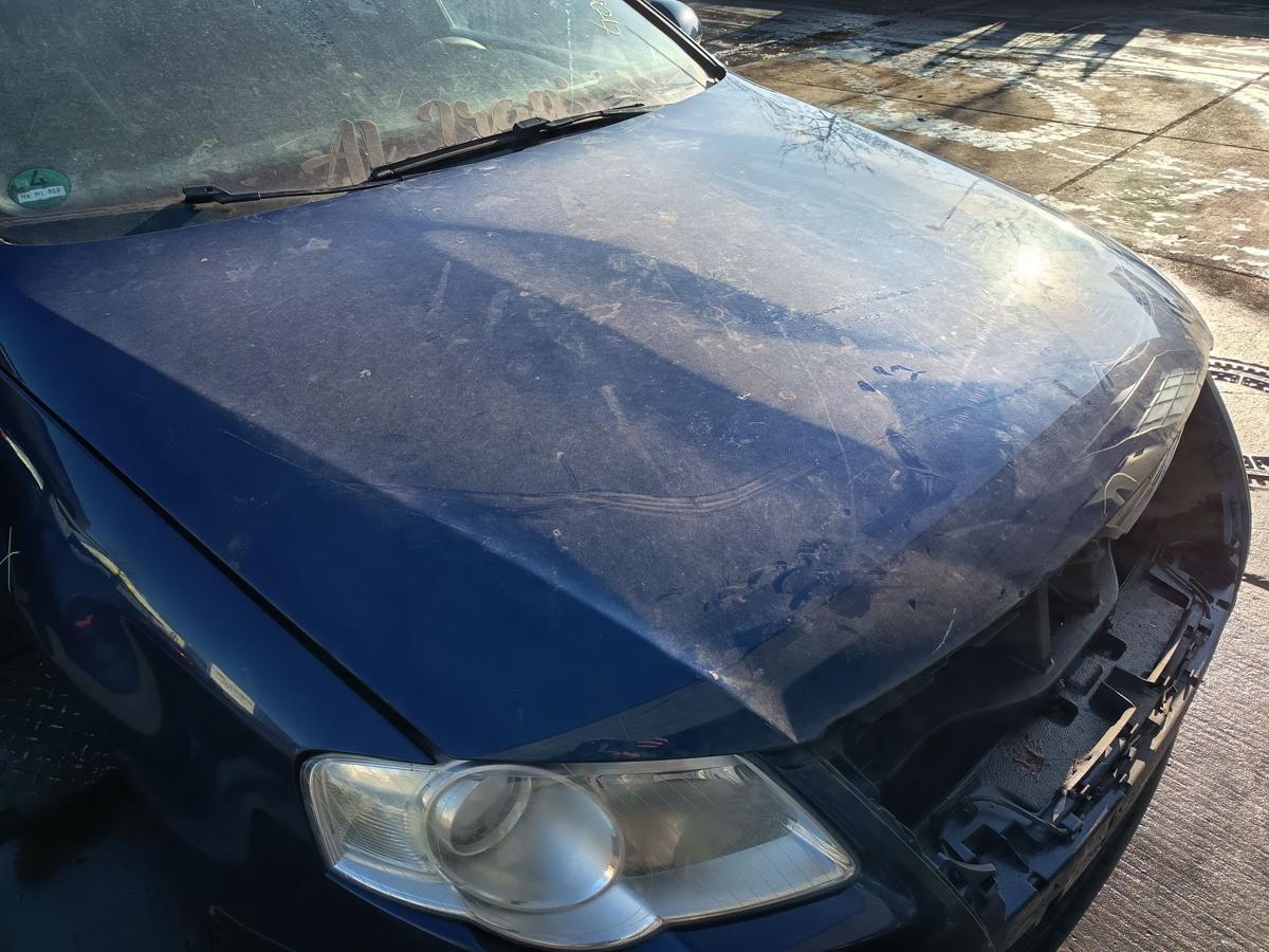 VW Passat 3C B6 orig Motorhaube Klappe/Deckel vorn/Front D5Q Shadow Blue Bj 2008