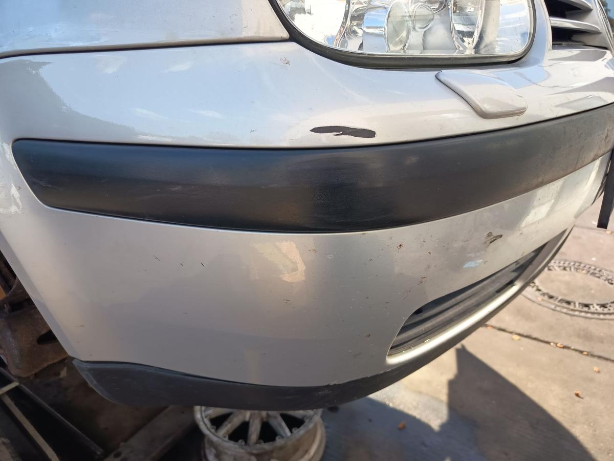 VW Golf IV original Sto&szlig;stange F&auml;nger vorn Front B7Z Satinsilber Bj 1999