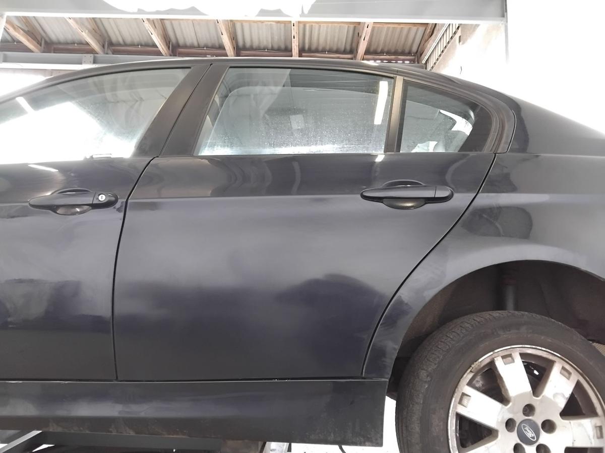 BMW 3er E90 T&uuml;r hinten links monacoblaumetallic A35 Limousine BJ2007