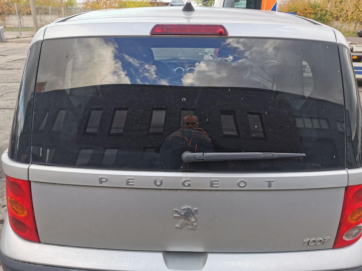 Peugeot 1007 K Heckklappe Klappe Deckel hinten Kofferklappe EZR Aluminiumgrau