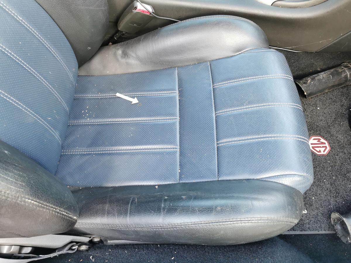 MG Rover TF RD Beifahrersitz Sitz Autositz vorn rechts Leder Ledersitz BILDER MG Rover TF RD Beifahrersitz Sitz Autositz vorn rechts Leder Ledersitz BILDER