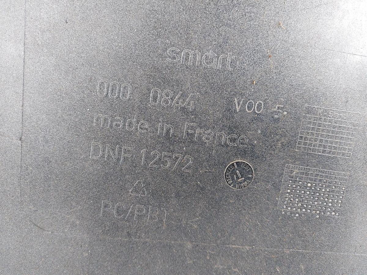 Smart ForTwo 450 Cabrio T&uuml;rpaneel vorn rechts T&uuml;rbeplankung EAD Silber metallic