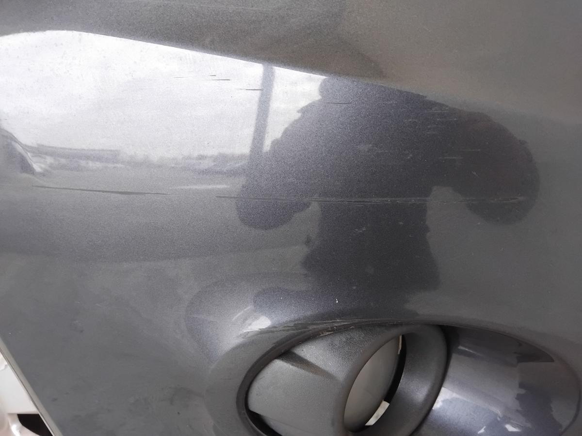 Ford Fiesta JA8 original Stossf&auml;nger Sto&szlig;stange vorn Royal-Grau Metallic BJ2009