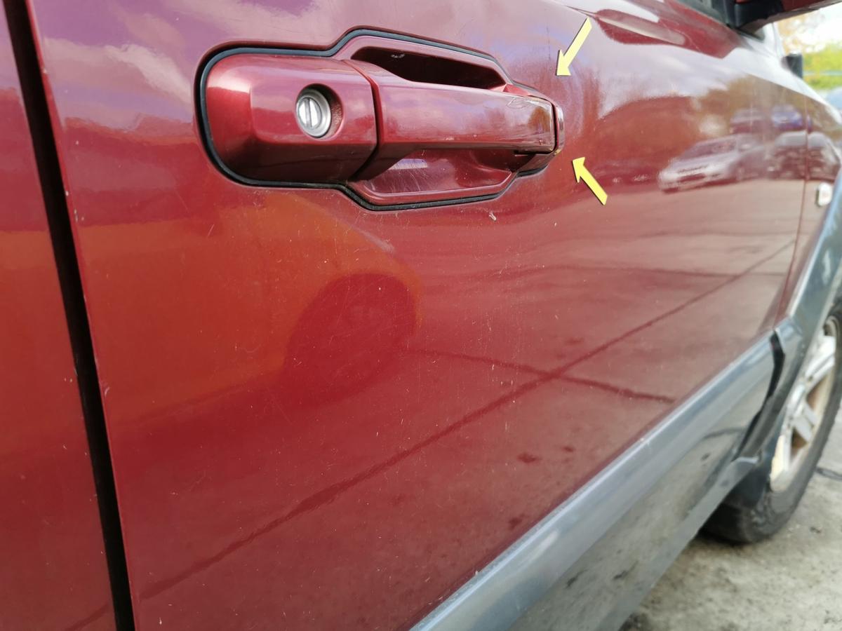 Kia Sorento JC Beifahrertür Tür Autotür Rohbautür vor rechts R9 Ruby Red TEXT