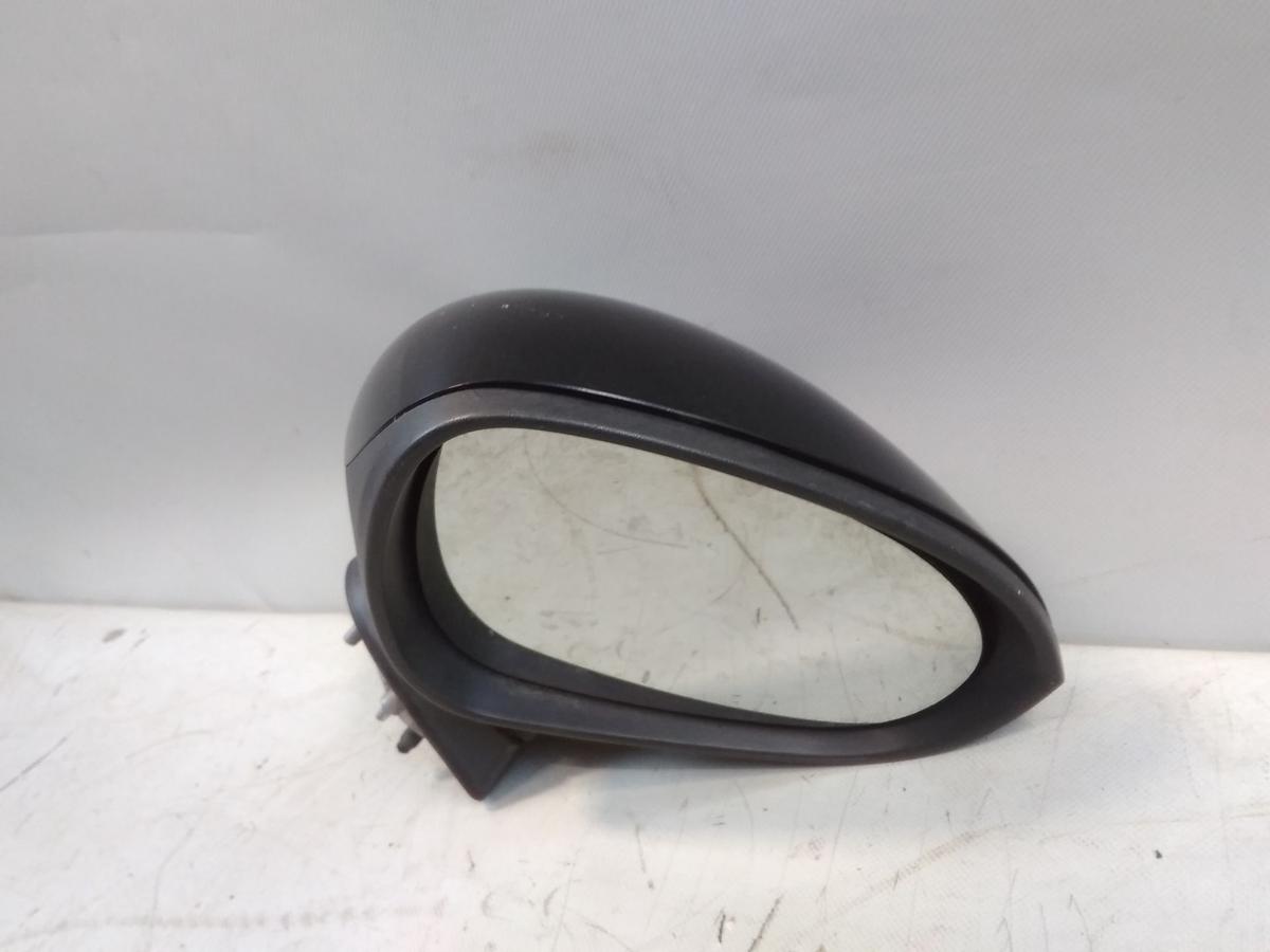Seat Ibiza ST 6J orig Au&szlig;enspiegel rechts elektrisch anklappbar BJ2012 LZ9Y phantomschwarz