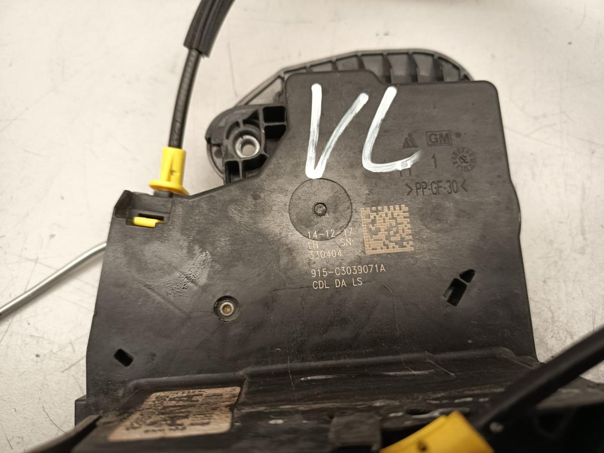 Opel Astra K original T&uuml;rschloss vorne links Baujahr 2018