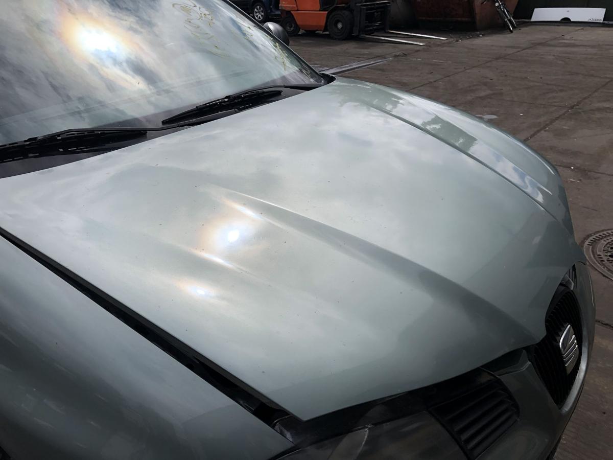 Seat Ibiza 6L original Motorhaube Klappe/Deckel vorn/Front S6M Sierragrün Bj 03