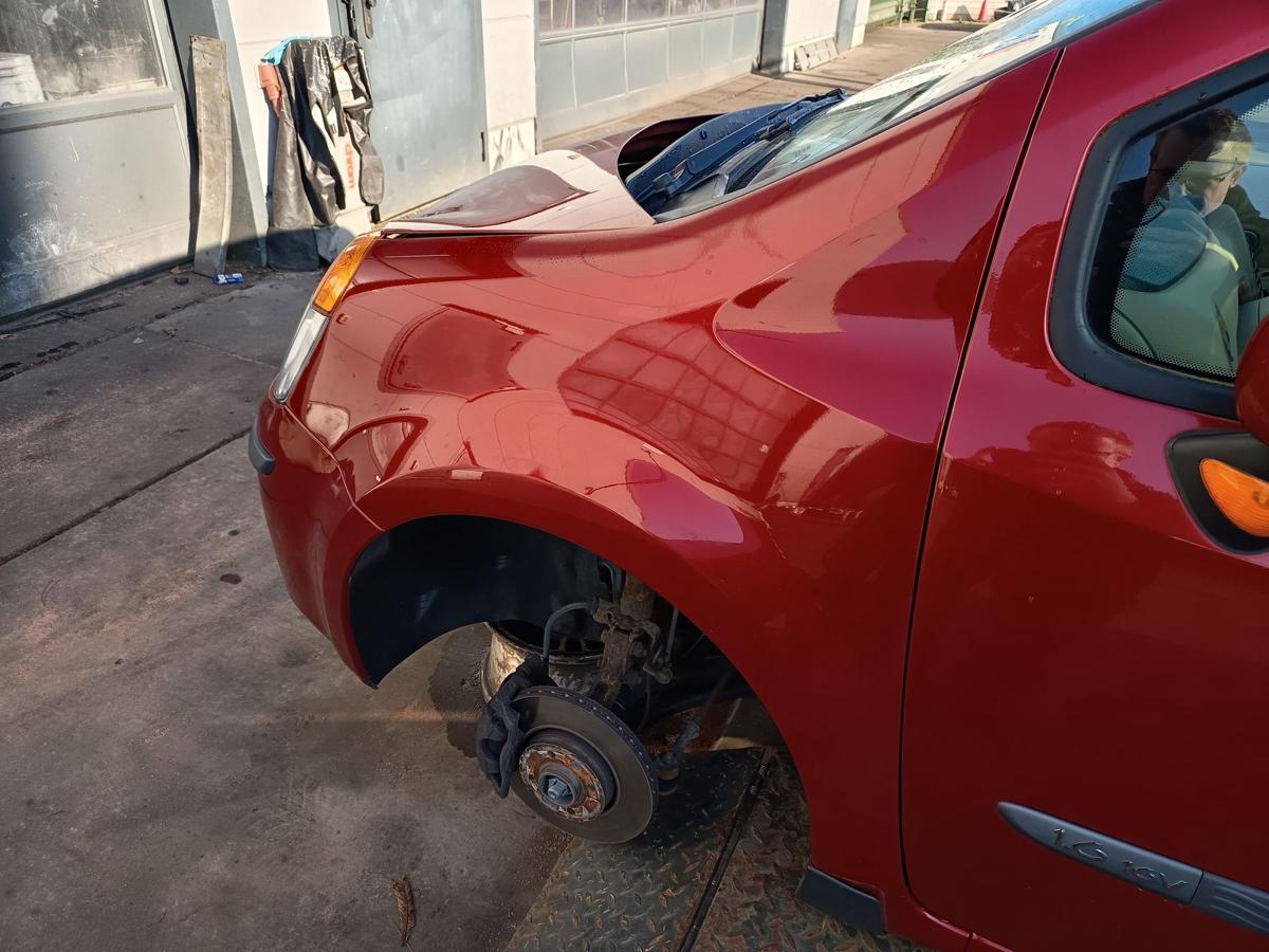 Renault Modus original Kotfl&uuml;gel links TEB76 Rot vor Facelift Bj 2005