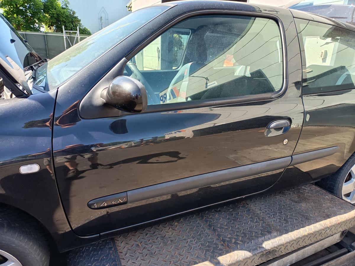 Renault Clio II orig Tür links 3-türer Fahrertür NV676 ab Bj 06/2001