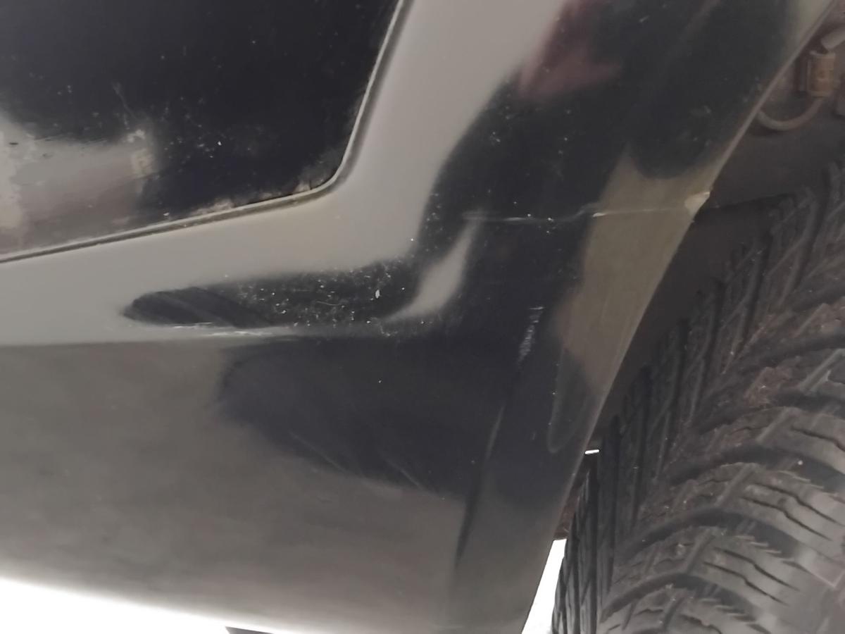 Hyundai Tucson JM orig Stossf&auml;nger Sto&szlig;stange vorn schwarz EB ebony black BJ2006