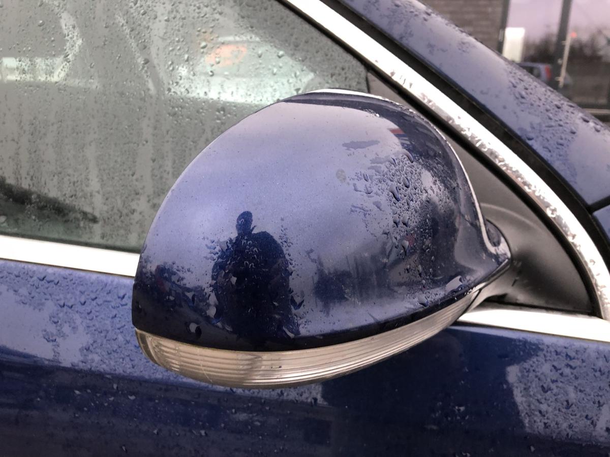 VW Golf 6 VI Variant Aussenspiegel rechts elek Spiegel Seitenspiegel blau