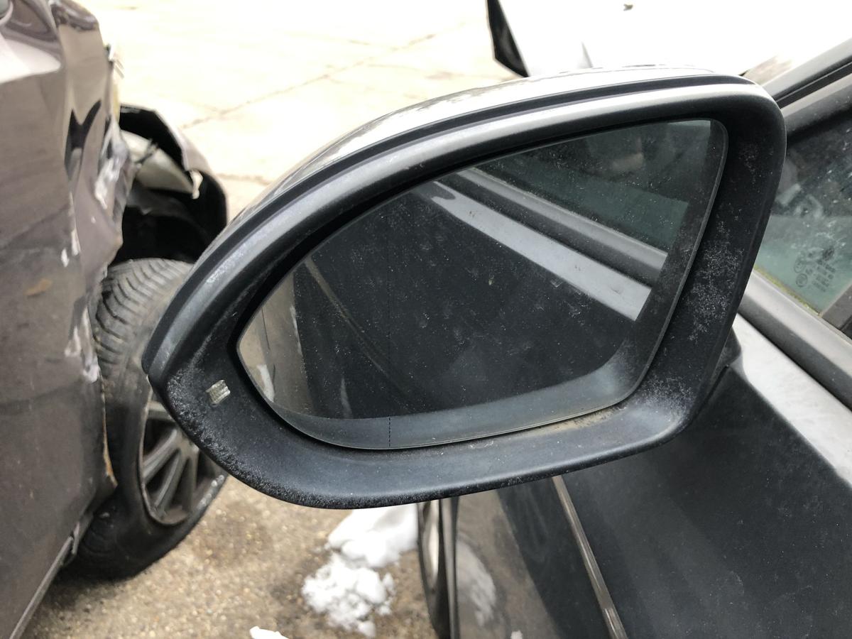 VW Passat 3G B8 Limo Außenspiegel links Spiegel mit elektrisch LI7F Uranograu