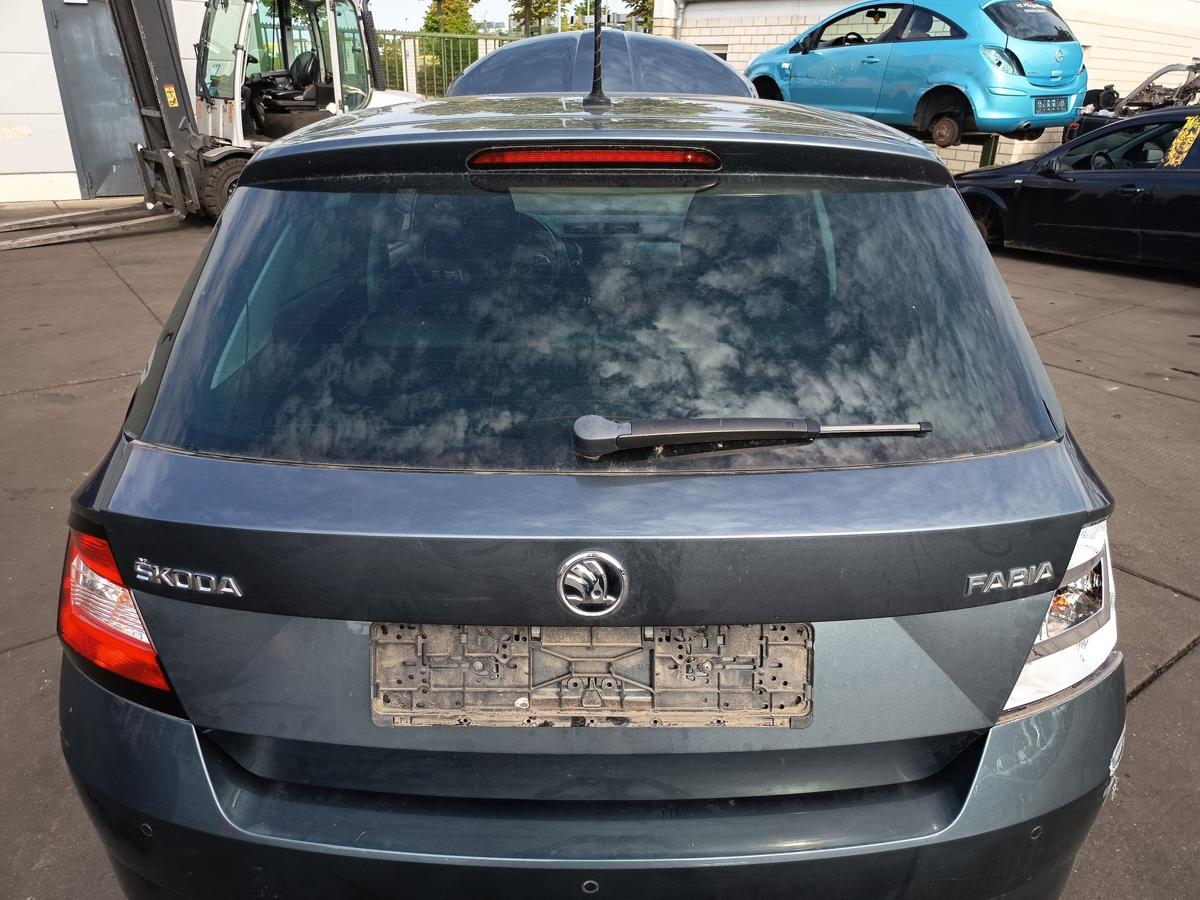 Skoda Fabia III NJ Limo original Heckklappe mit Scheibe F7Y Quarzgrau Bj 2015