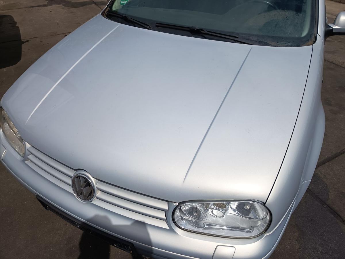 VW Golf IV original Motorhaube Deckel vorne LB7Z Satinsilber Bj 2000